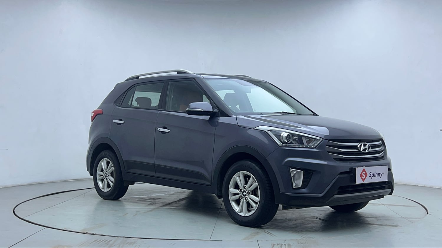 Used 2018 Hyundai Creta SX Plus 1.6  Petrol Petrol Manual exterior RIGHT FRONT CORNER VIEW
