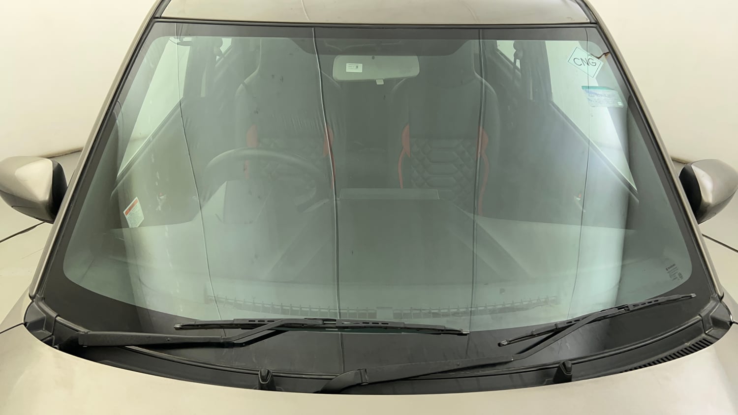 Used 2024 Maruti Suzuki Wagon R VXI 1.0 CNG Cng Manual exterior FRONT WINDSHIELD VIEW