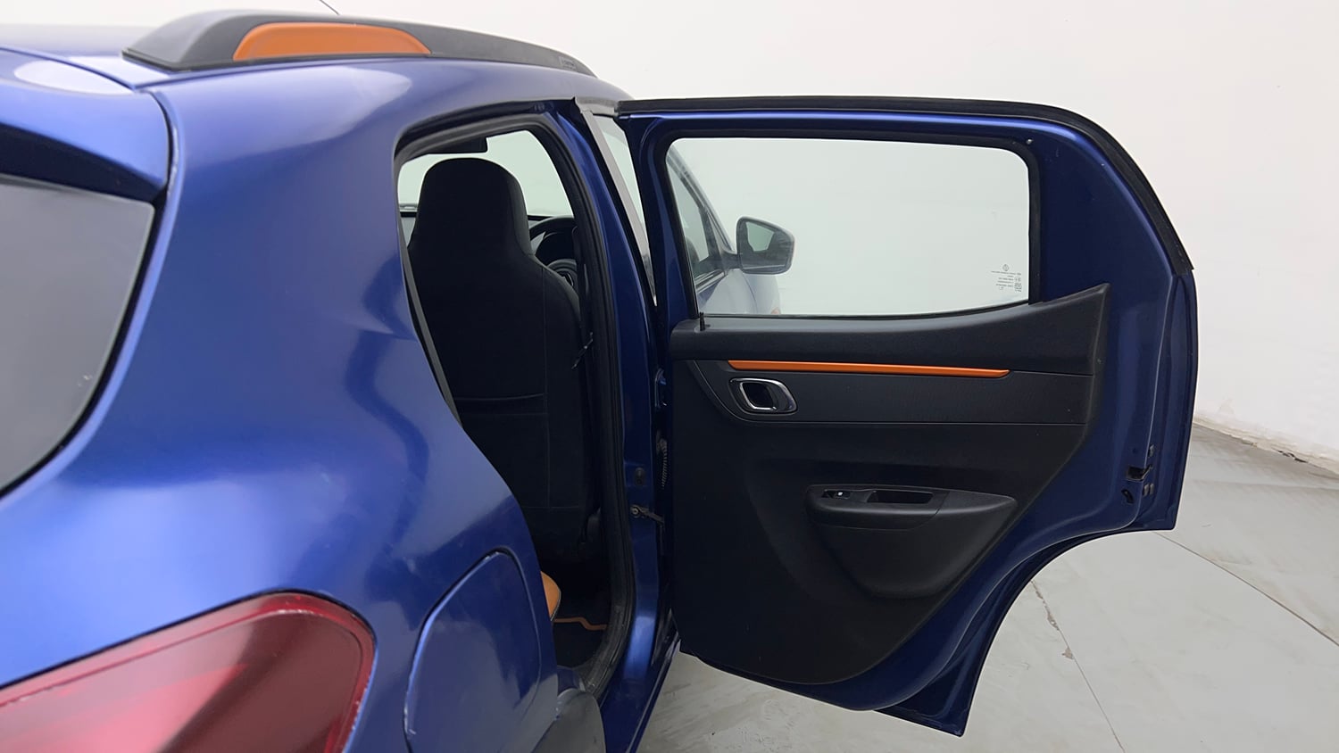 Used 2020 Renault Kwid CLIMBER 1.0 AMT Opt Petrol Automatic interior RIGHT REAR DOOR OPEN VIEW