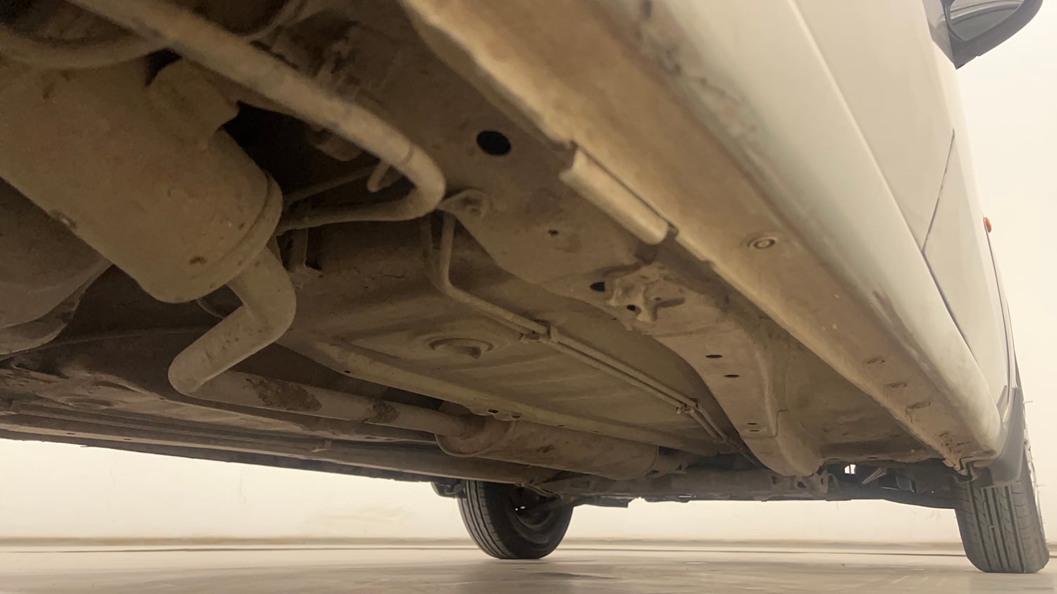 Used 2024 Maruti Suzuki Alto K10 VXi S-CNG Cng Manual extra REAR RIGHT UNDERBODY VIEW