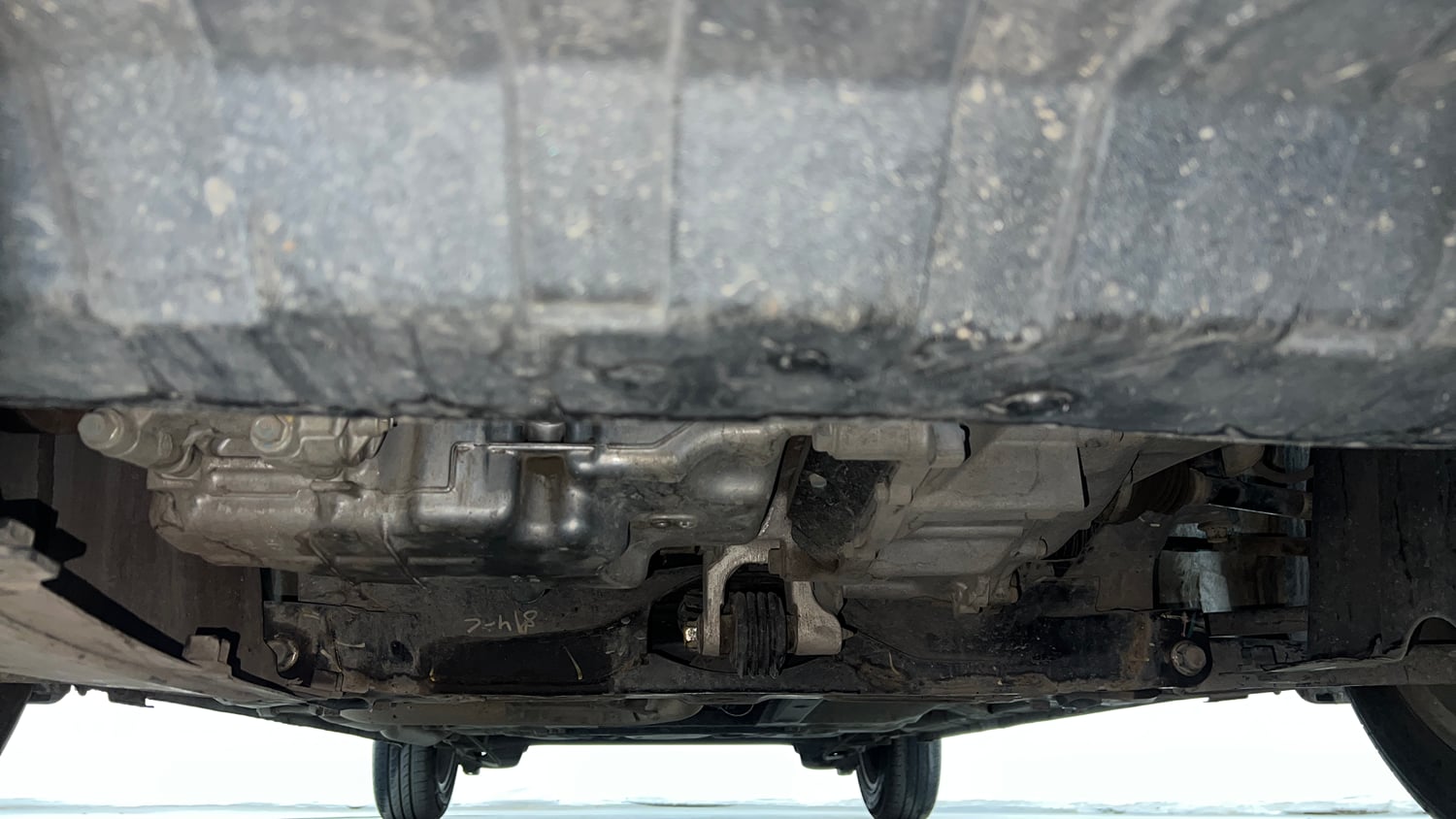 Used 2021 Honda City 4th Generation SV Petrol Petrol Manual extra FRONT LEFT UNDERBODY VIEW