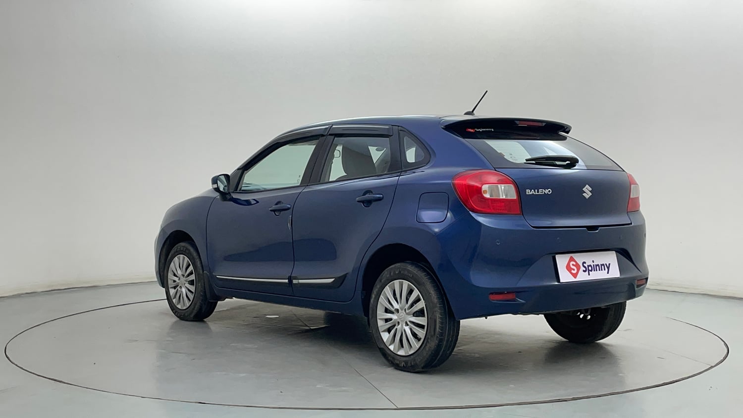 Used 2019 Maruti Suzuki Baleno Delta Petrol Manual exterior LEFT REAR CORNER VIEW