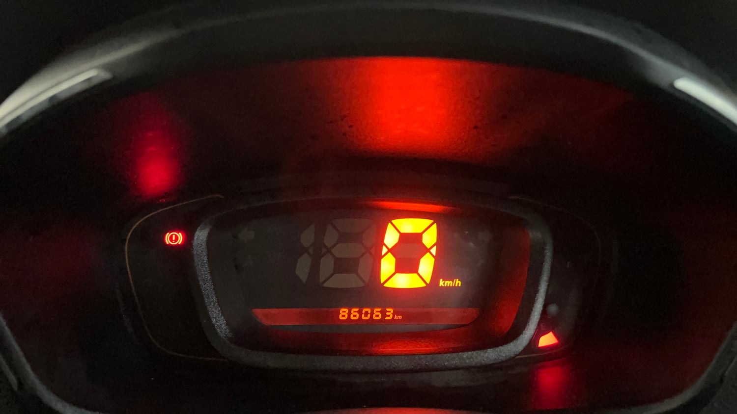 Used 2017 Renault Kwid CLIMBER 1.0 Petrol Manual interior CLUSTERMETER VIEW