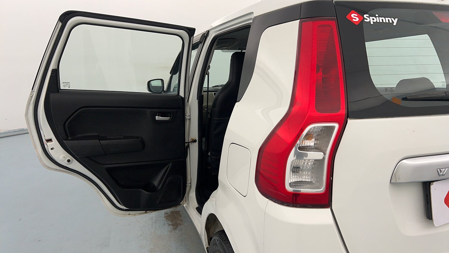 Used 2021 Maruti Suzuki Wagon R ZXi 1.2 Petrol Manual interior LEFT REAR DOOR OPEN VIEW