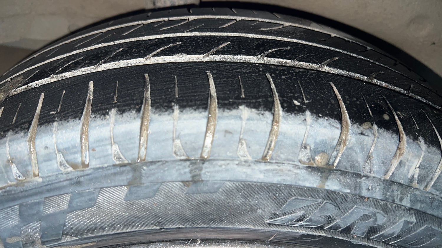 Used 2019 Honda Jazz VX CVT Petrol Petrol Automatic tyres RIGHT REAR TYRE TREAD VIEW