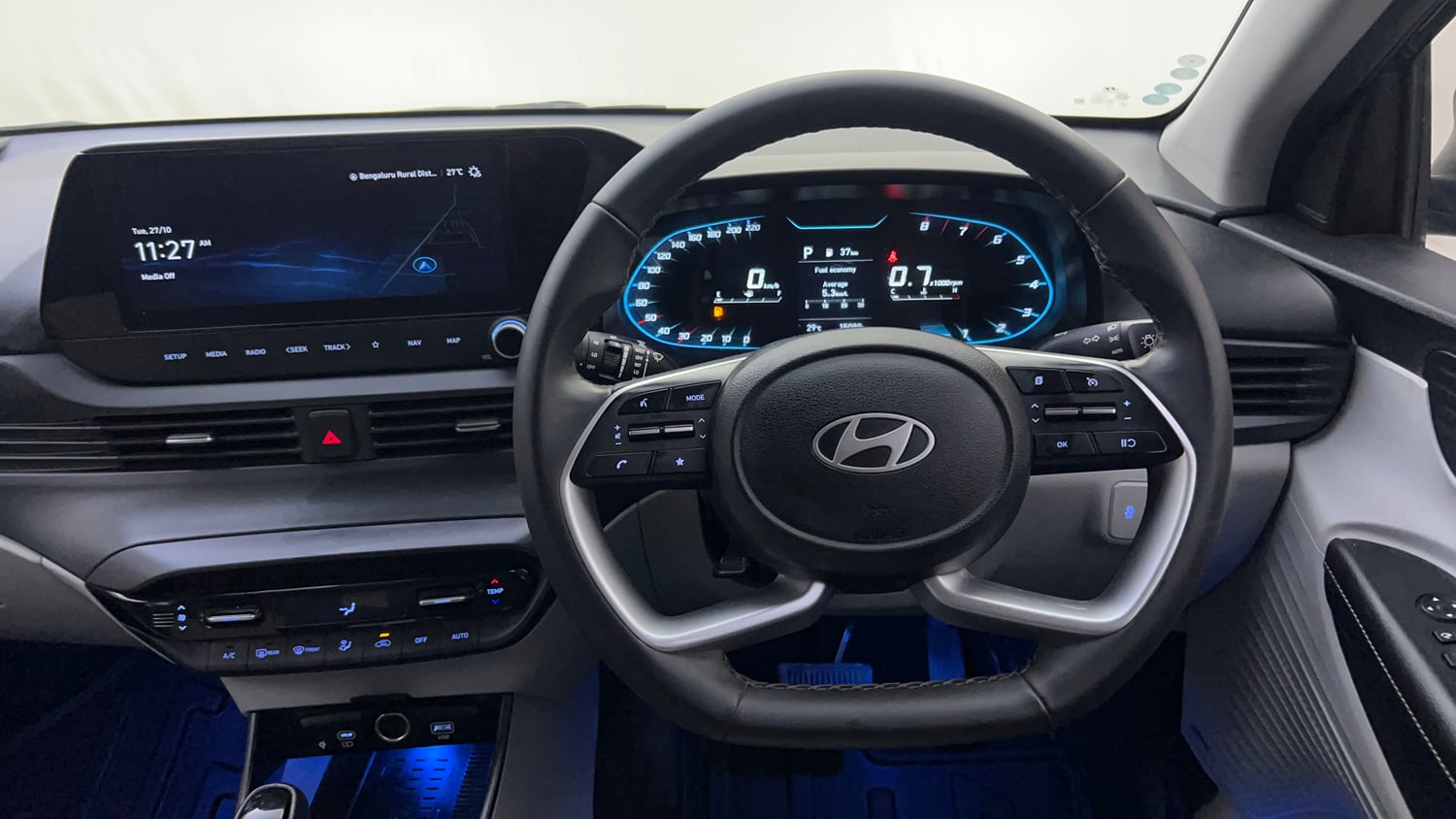 Used 2024 Hyundai New i20 Asta (O) 1.2 IVT Petrol Automatic interior STEERING VIEW