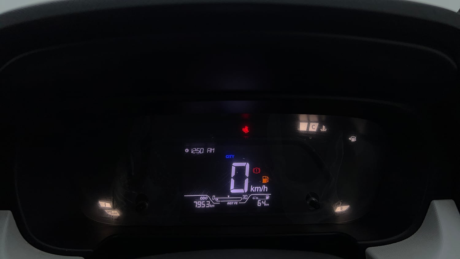 Used 2024 Tata Punch Pure MT Petrol Manual interior CLUSTERMETER VIEW