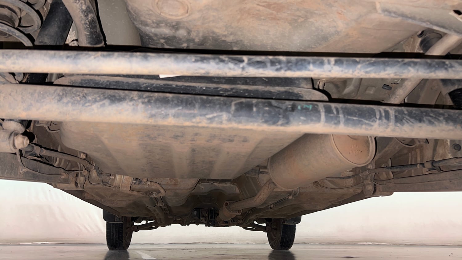 Used 2020 Maruti Suzuki Alto 800 VXi Petrol Manual extra REAR UNDERBODY VIEW (TAKEN FROM REAR)