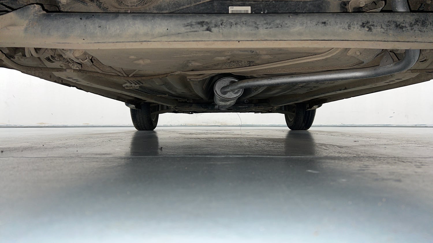 Used 2023 Maruti Suzuki Wagon R ZXI Plus 1.2 Petrol Manual extra REAR UNDERBODY VIEW (TAKEN FROM REAR)