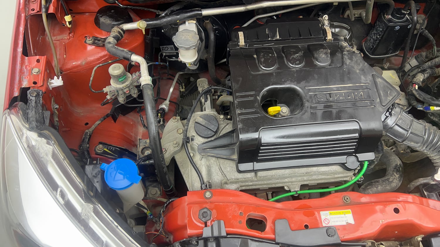 Used 2017 Maruti Suzuki Celerio ZXi AMT Petrol Automatic engine ENGINE RIGHT SIDE VIEW
