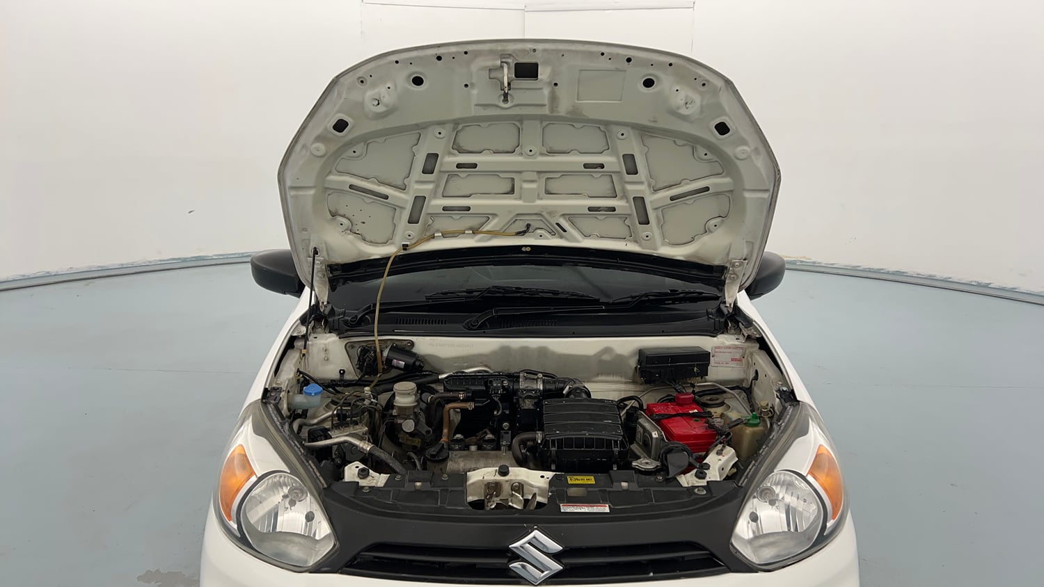 Used 2019 Maruti Suzuki Alto 800 VXi Petrol Manual engine ENGINE & BONNET OPEN FRONT VIEW