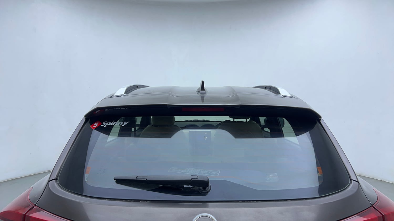 Used 2022 Nissan Magnite XV Turbo CVT Petrol Automatic exterior BACK WINDSHIELD VIEW