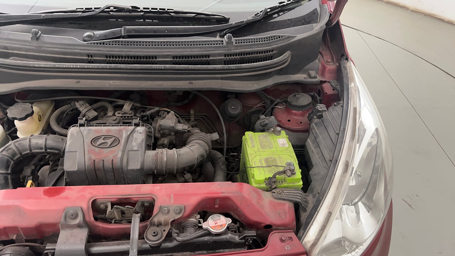 Used 2015 Hyundai Eon Magna + Petrol Manual engine ENGINE LEFT SIDE VIEW
