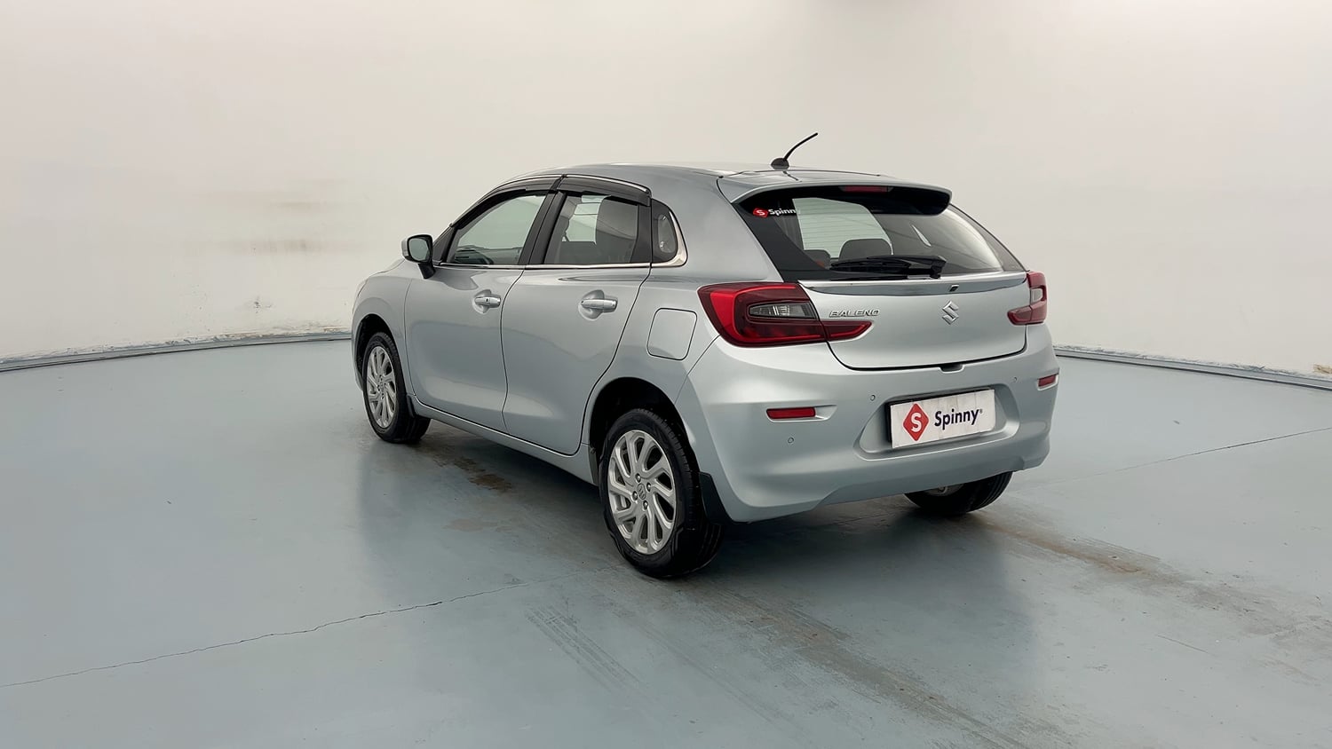 Used 2023 Maruti Suzuki Baleno Zeta MT Petrol Manual exterior LEFT REAR CORNER VIEW