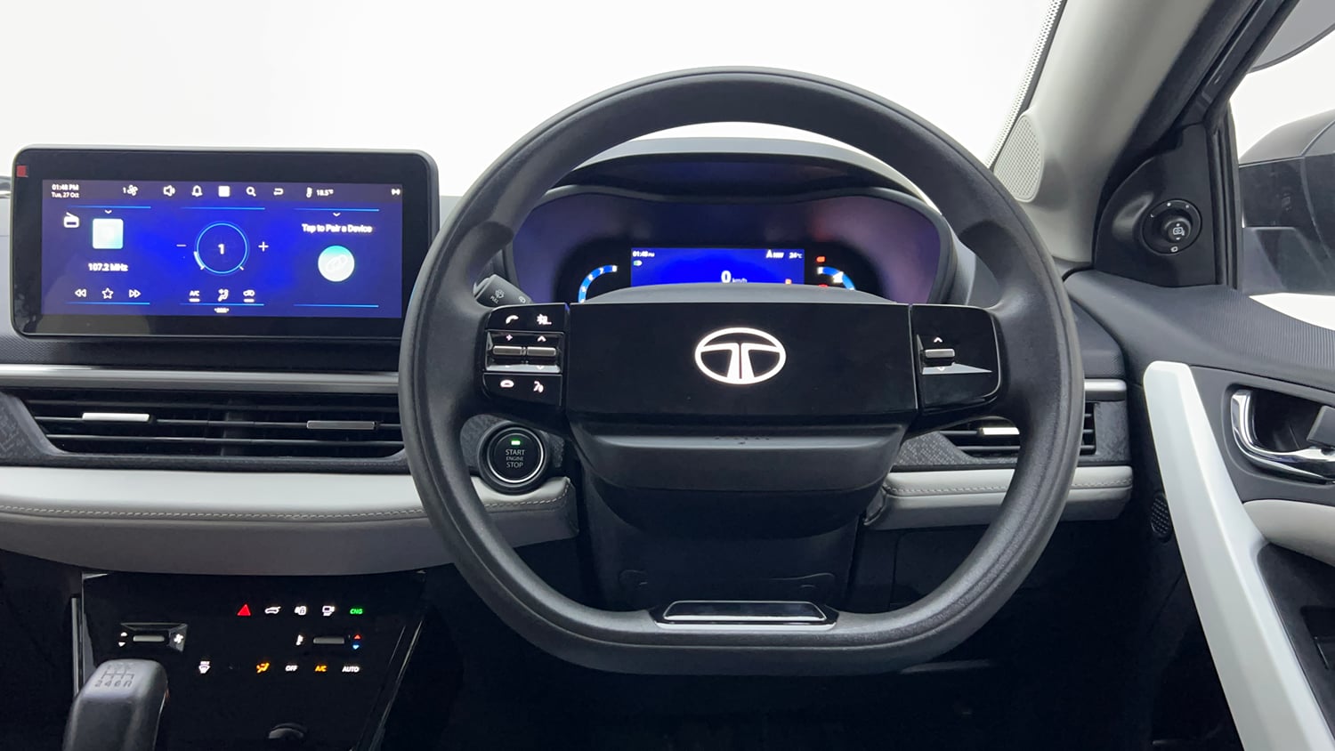 Used 2024 Tata Nexon Creative Plus 1.2 iCNG Cng Manual interior STEERING VIEW