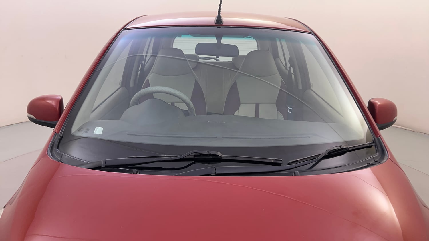 Used 2012 Hyundai i10 Sportz 1.2 Kappa2 Petrol Manual exterior FRONT WINDSHIELD VIEW
