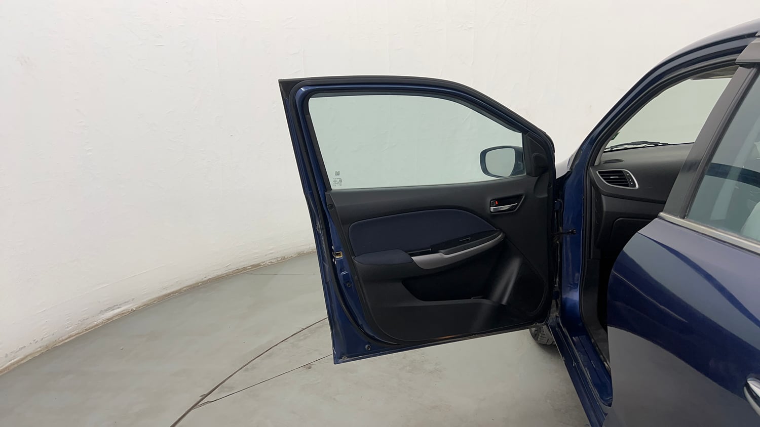 Used 2021 Maruti Suzuki Baleno Zeta Automatic Petrol Automatic interior LEFT FRONT DOOR OPEN VIEW