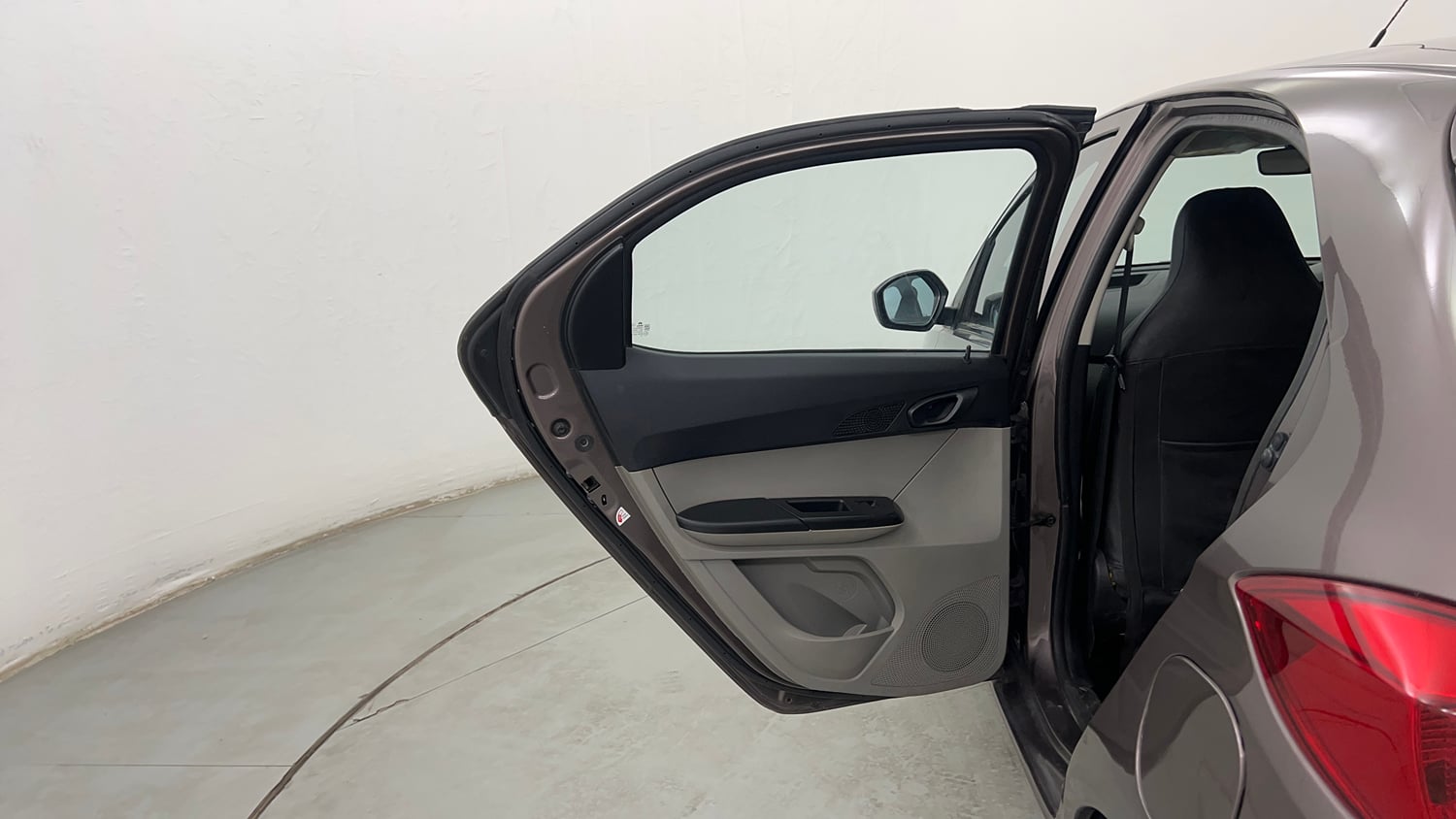 Used 2018 Tata Tiago Revotron XT Petrol Manual interior LEFT REAR DOOR OPEN VIEW