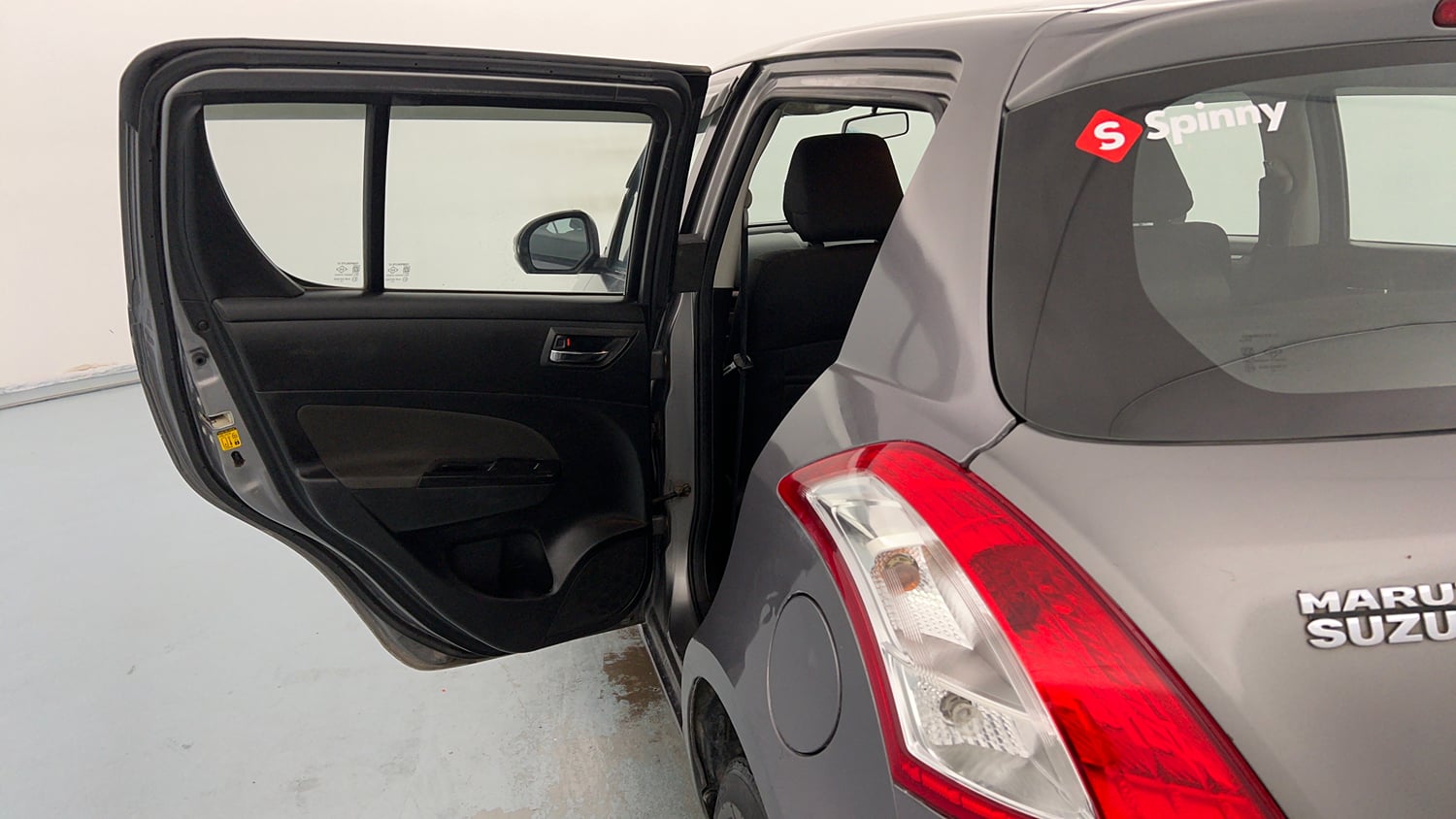 Used 2013 Maruti Suzuki Swift VXi Petrol Manual interior LEFT REAR DOOR OPEN VIEW