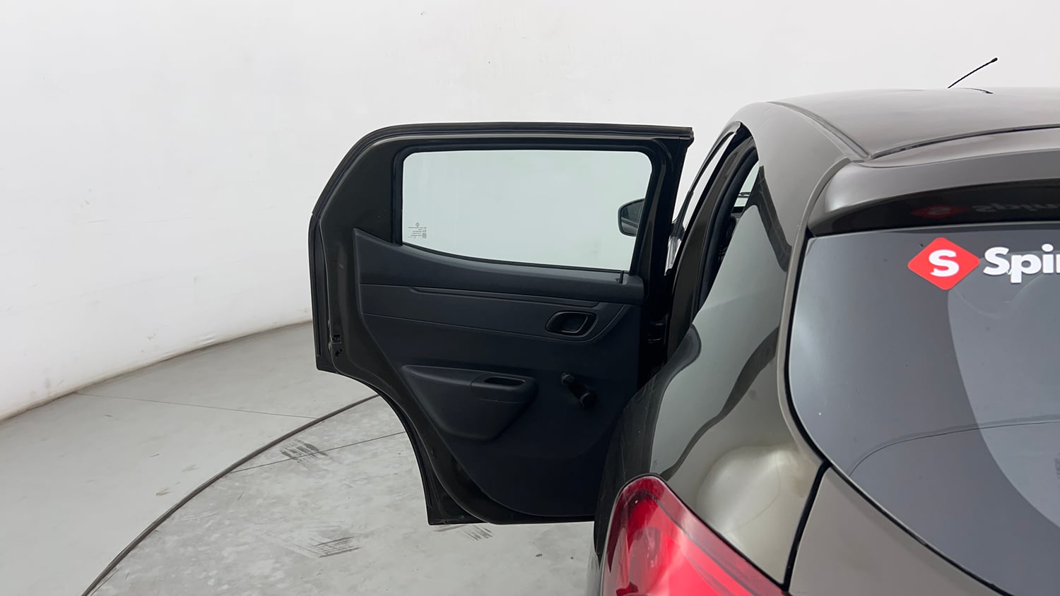 Used 2016 Renault Kwid RXT Petrol Manual interior LEFT REAR DOOR OPEN VIEW