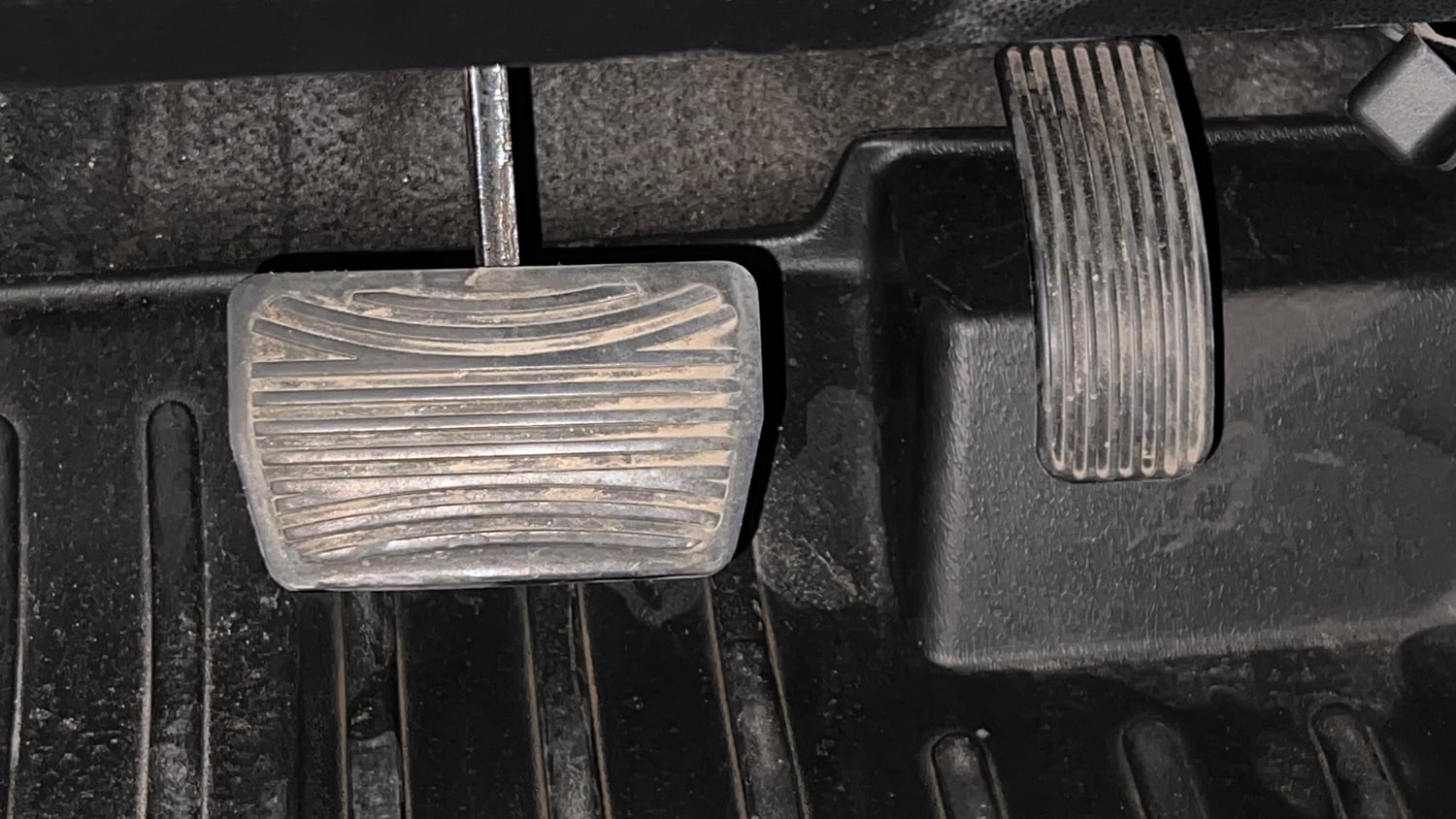 Used 2024 Mahindra Thar LX Hard Top Petrol AT RWD Petrol Automatic interior PEDALS VIEW