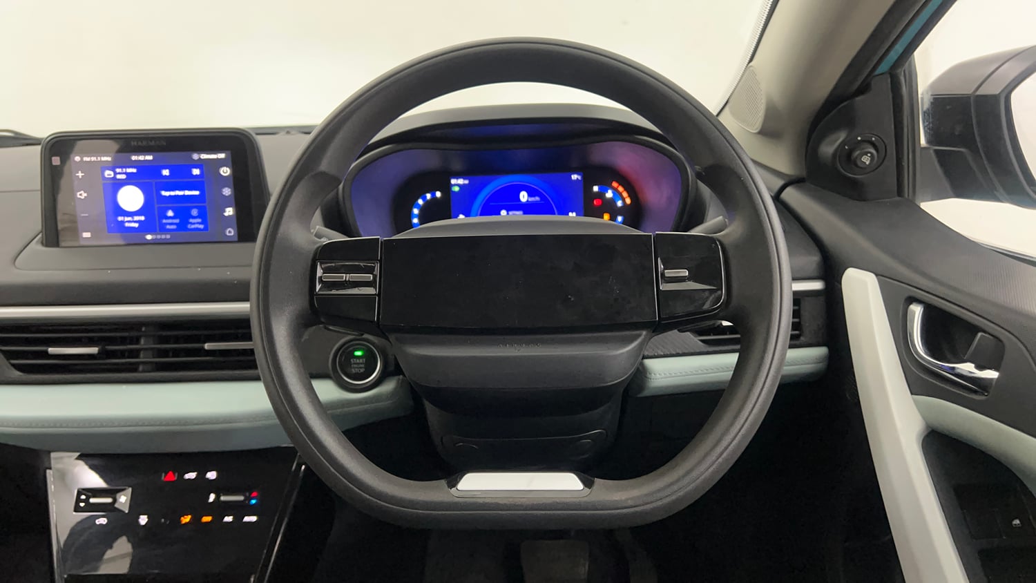 Used 2024 Tata Nexon Creative 1.2 Revotron Petrol 6AMT DT Petrol Automatic interior STEERING VIEW
