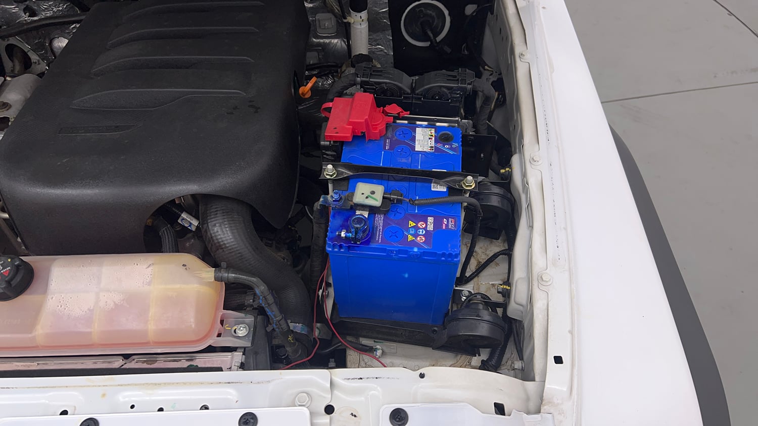 Used 2024 Mahindra Thar LX Hard Top Petrol AT RWD Petrol Automatic engine ENGINE LEFT SIDE VIEW