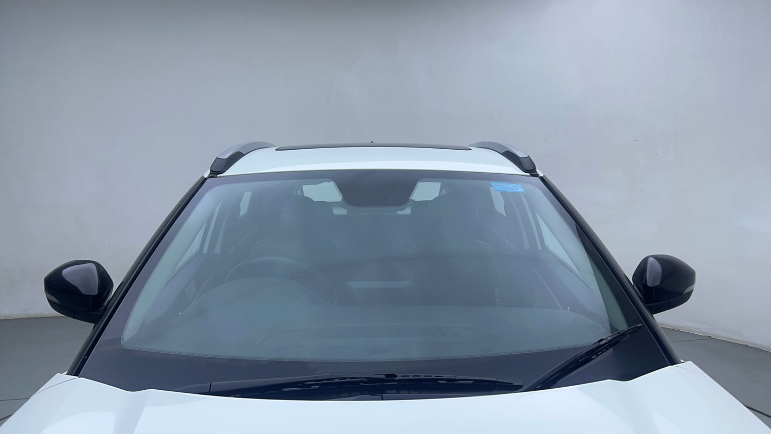 Used 2023 Tata Nexon XZA Plus (S) Petrol Automatic exterior FRONT WINDSHIELD VIEW