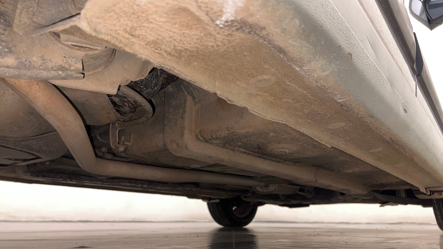 Used 2019 Hyundai Grand i10 Sportz 1.2 Kappa VTVT Petrol Manual extra REAR RIGHT UNDERBODY VIEW