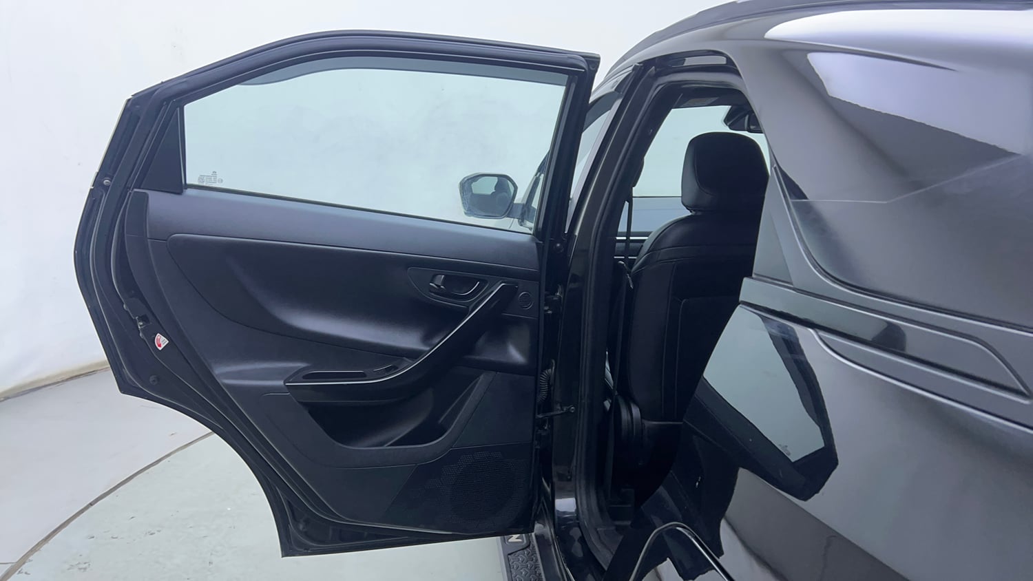 Used 2024 Tata Nexon Fearless Plus (S) 1.5 Diesel 6MT Dark Edition Diesel Manual interior LEFT REAR DOOR OPEN VIEW