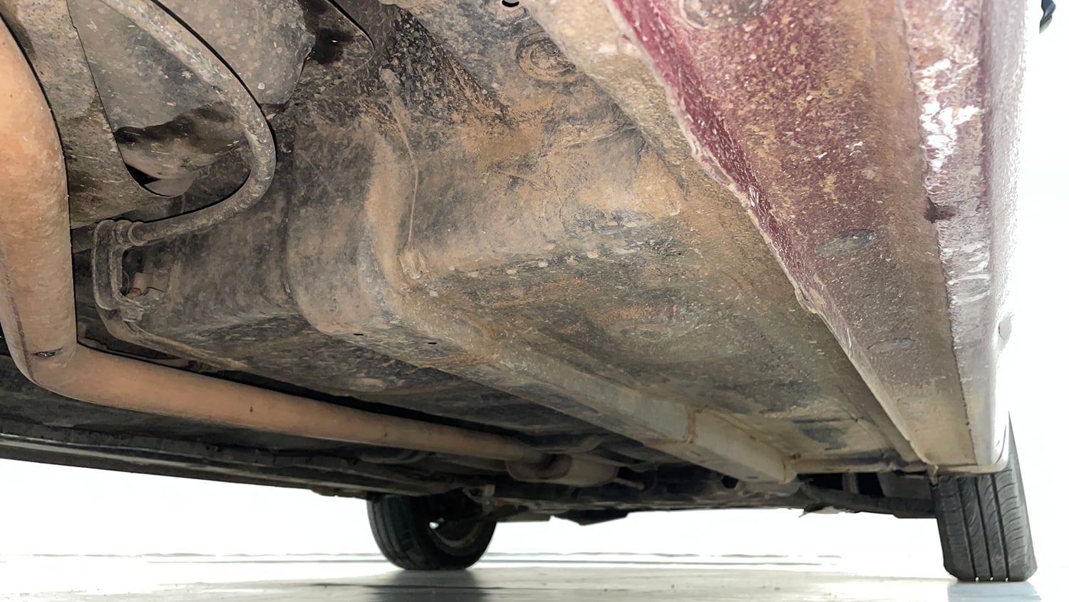 Used 2016 Hyundai Grand i10 Sportz 1.2 Kappa VTVT Petrol Manual extra REAR RIGHT UNDERBODY VIEW
