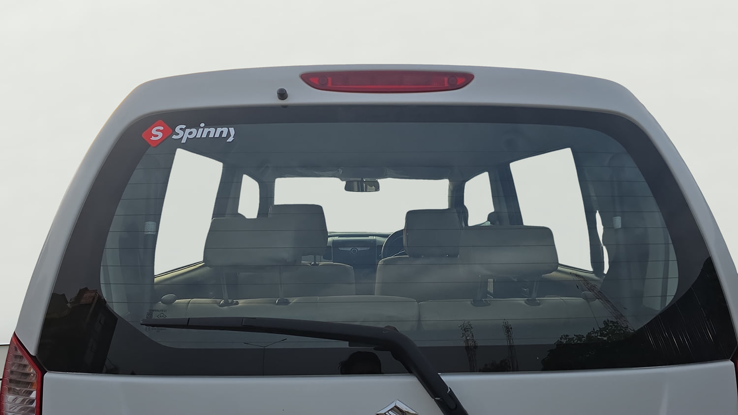 Used 2017 Maruti Suzuki Wagon R VXI Petrol Manual exterior BACK WINDSHIELD VIEW