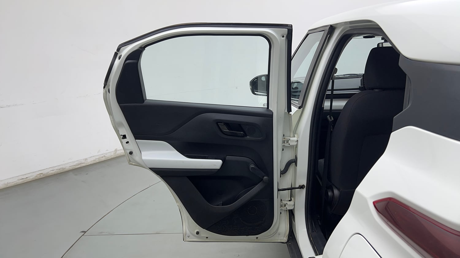 Used 2024 Tata Punch Pure MT Petrol Manual interior LEFT REAR DOOR OPEN VIEW