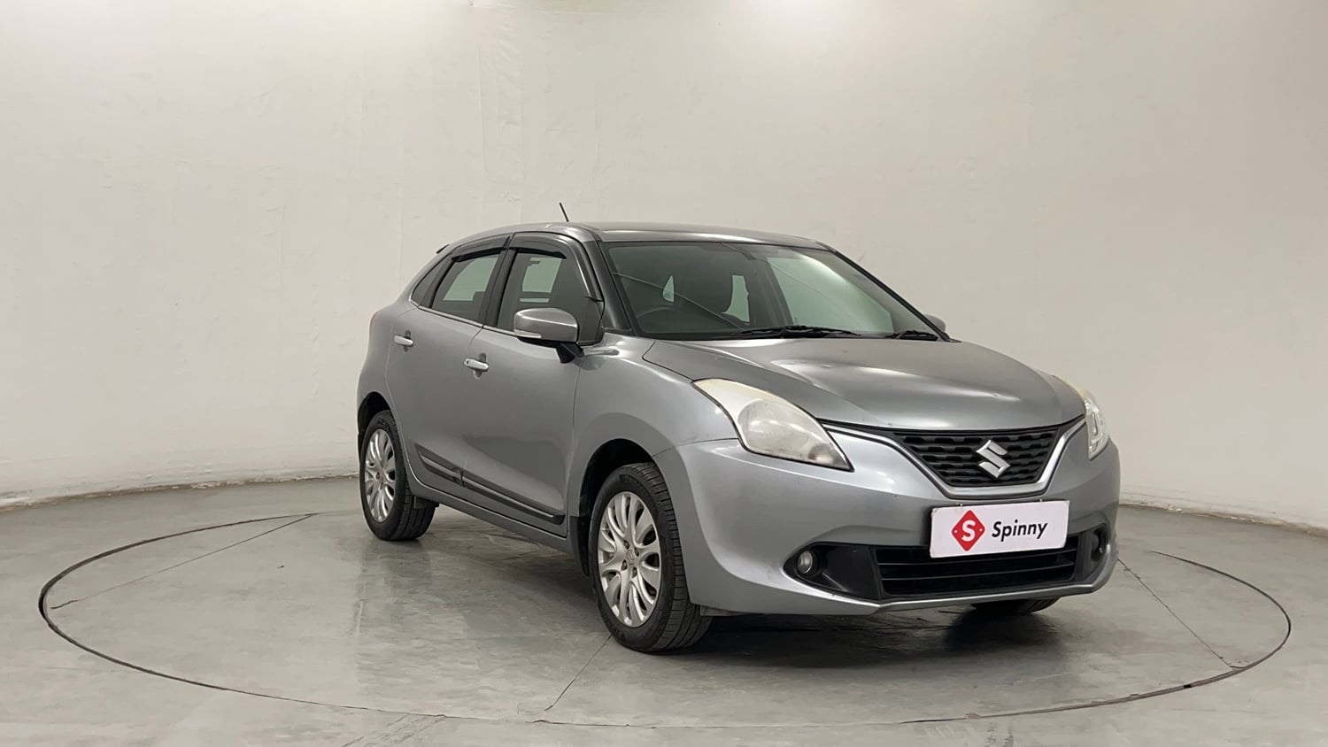 Used 2015 Maruti Suzuki Baleno Zeta 1.2 Petrol Manual exterior RIGHT FRONT CORNER VIEW