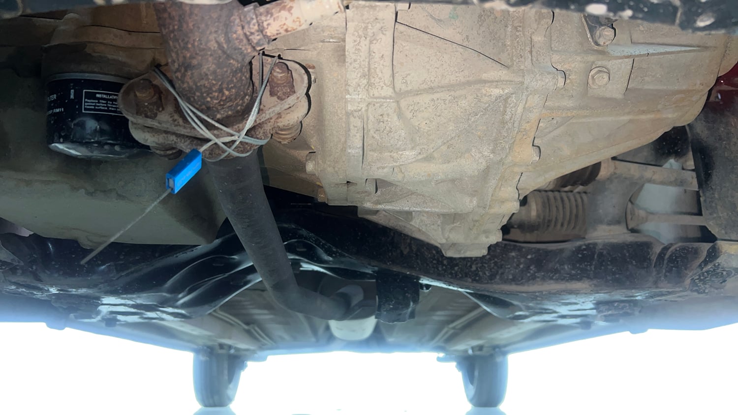 Used 2017 Maruti Suzuki Celerio ZXi AMT Petrol Automatic extra FRONT LEFT UNDERBODY VIEW