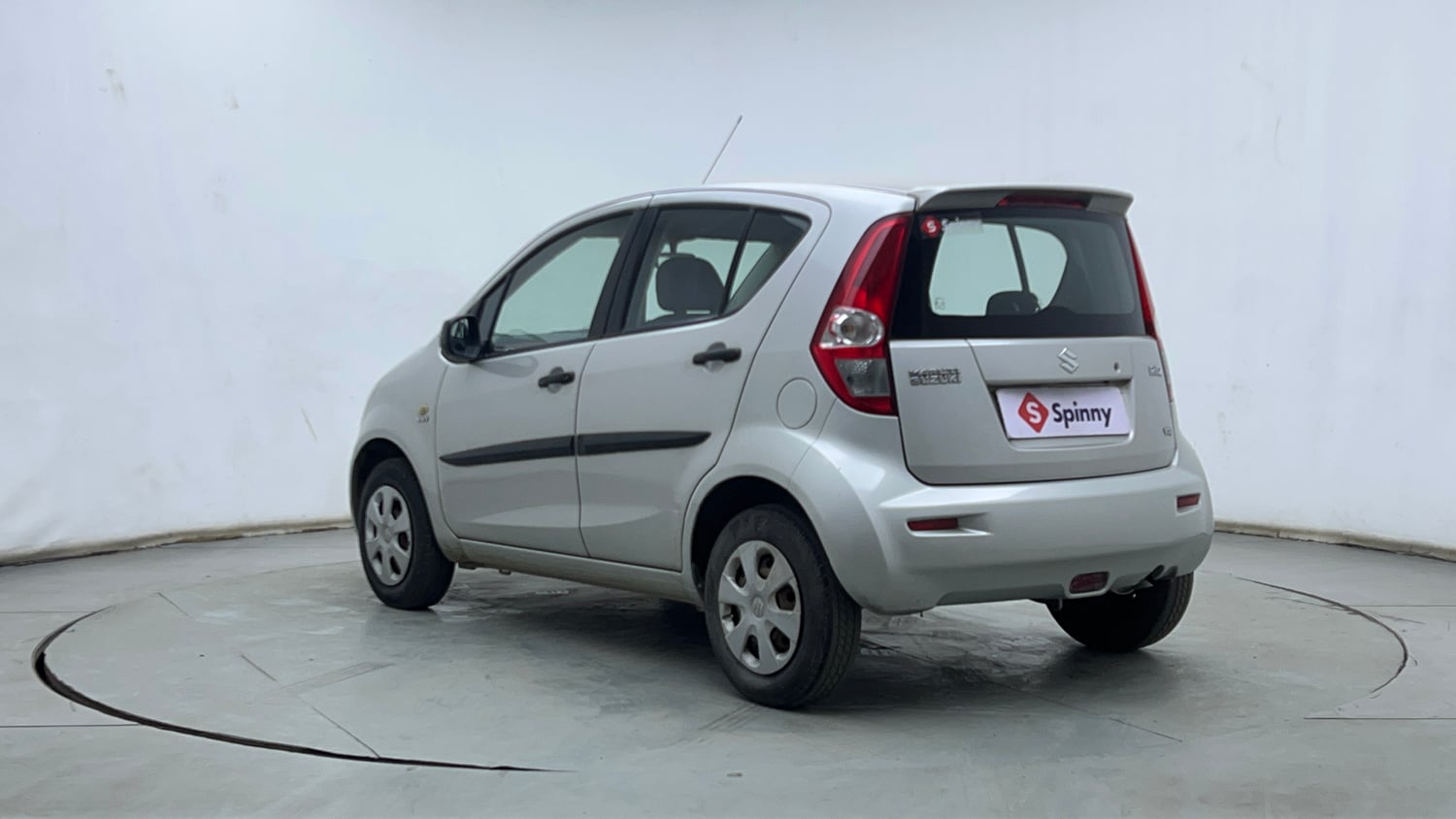 Used 2014 Maruti Suzuki Ritz Vxi BS-IV Petrol Manual exterior LEFT REAR CORNER VIEW