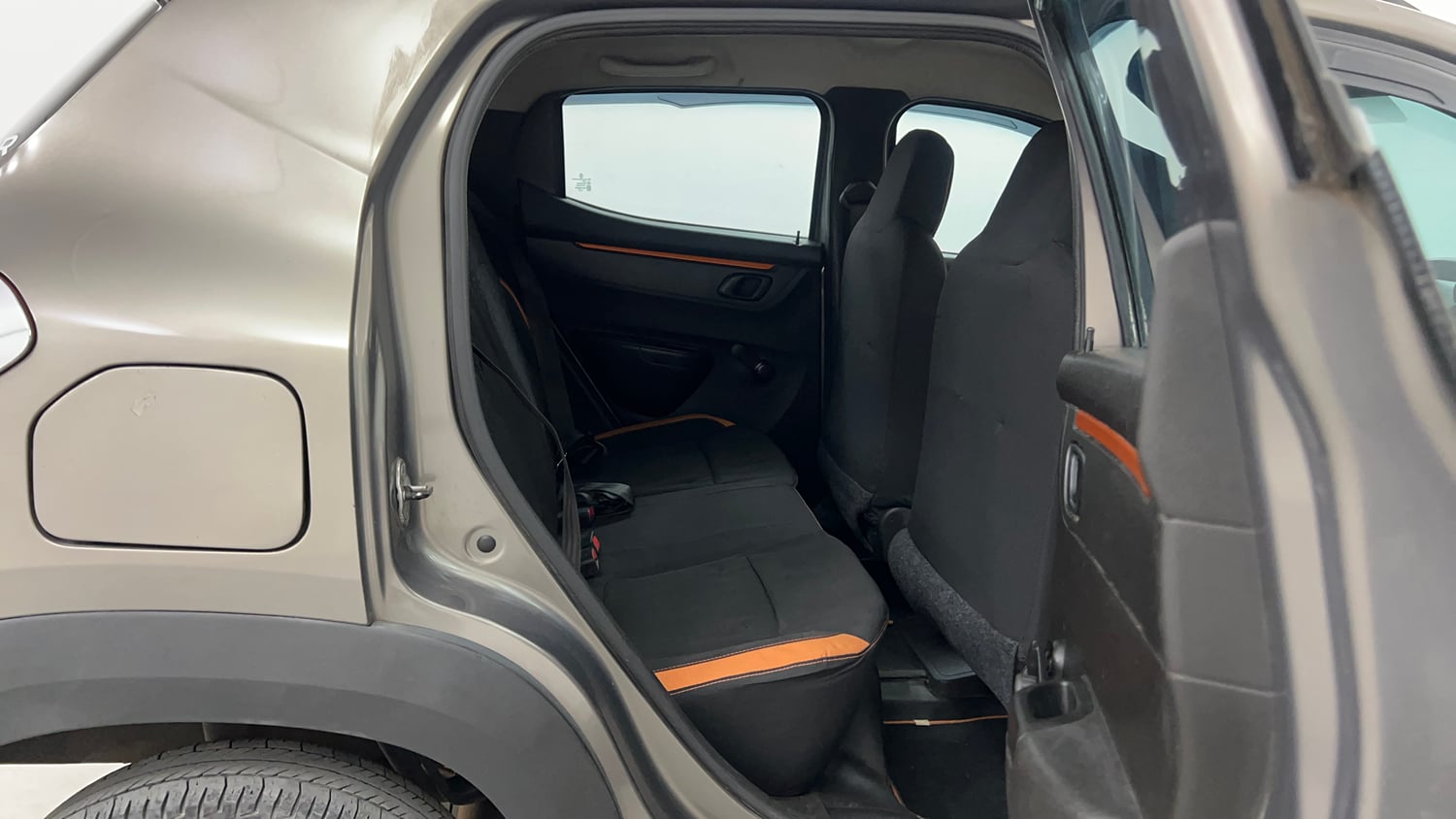 Used 2017 Renault Kwid CLIMBER 1.0 Petrol Manual interior RIGHT SIDE REAR DOOR CABIN VIEW