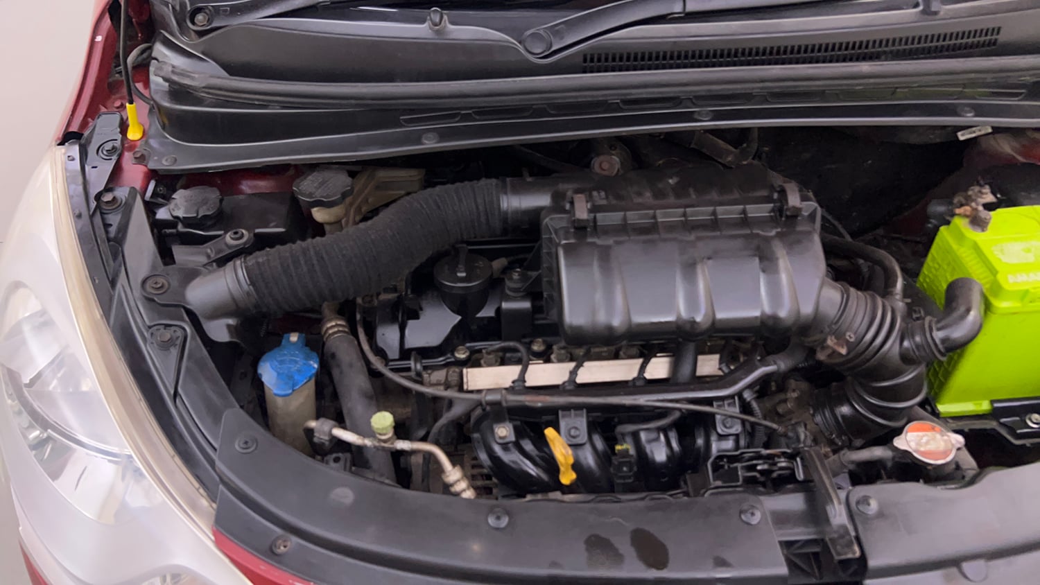 Used 2012 Hyundai i10 Sportz 1.2 Kappa2 Petrol Manual engine ENGINE RIGHT SIDE VIEW