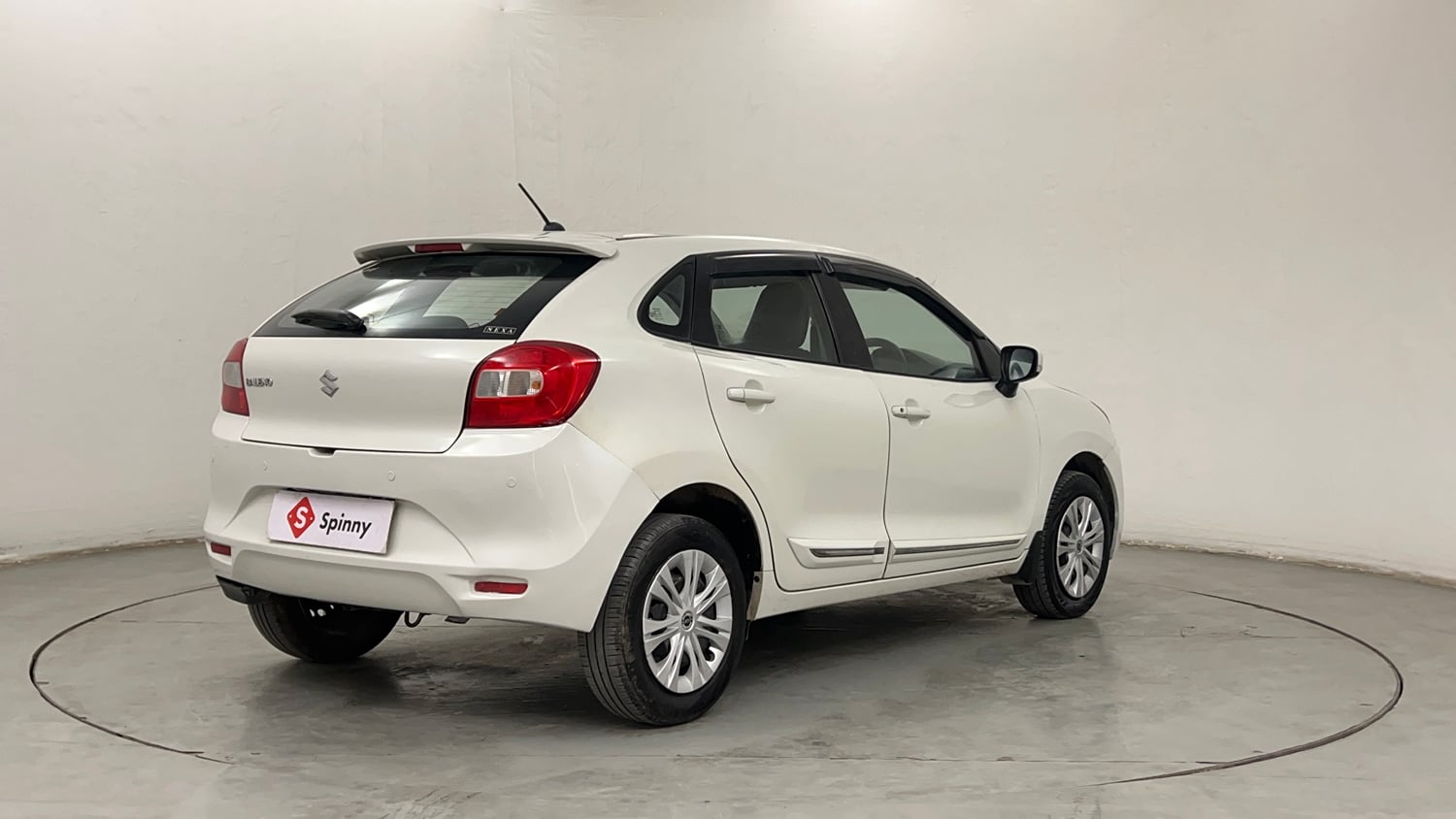Used 2017 Maruti Suzuki Baleno Delta 1.2 Petrol Manual exterior RIGHT REAR CORNER VIEW