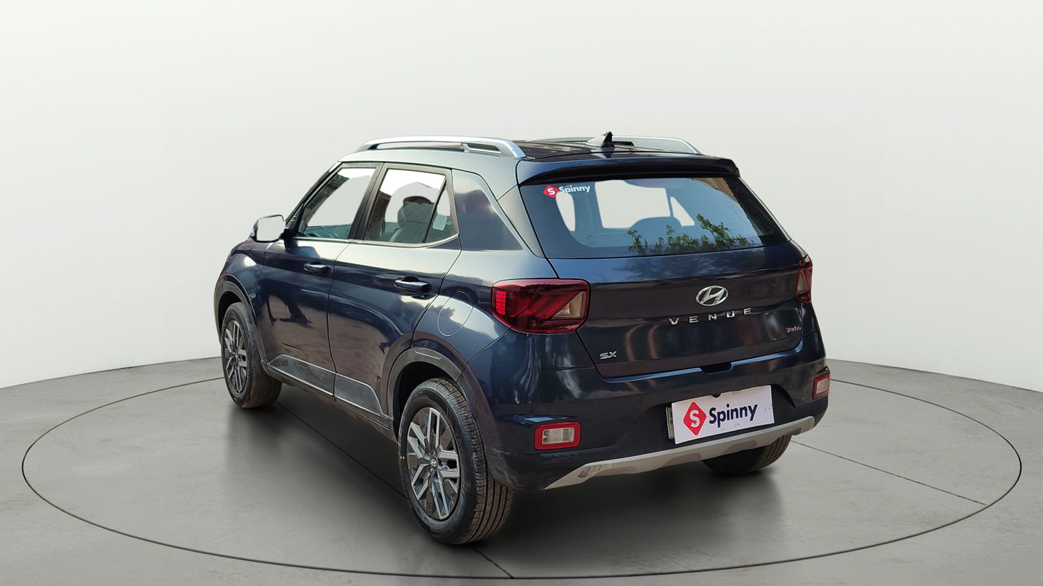 Used 2022 Hyundai Venue SX 1.0 Turbo Petrol Manual exterior LEFT REAR CORNER VIEW