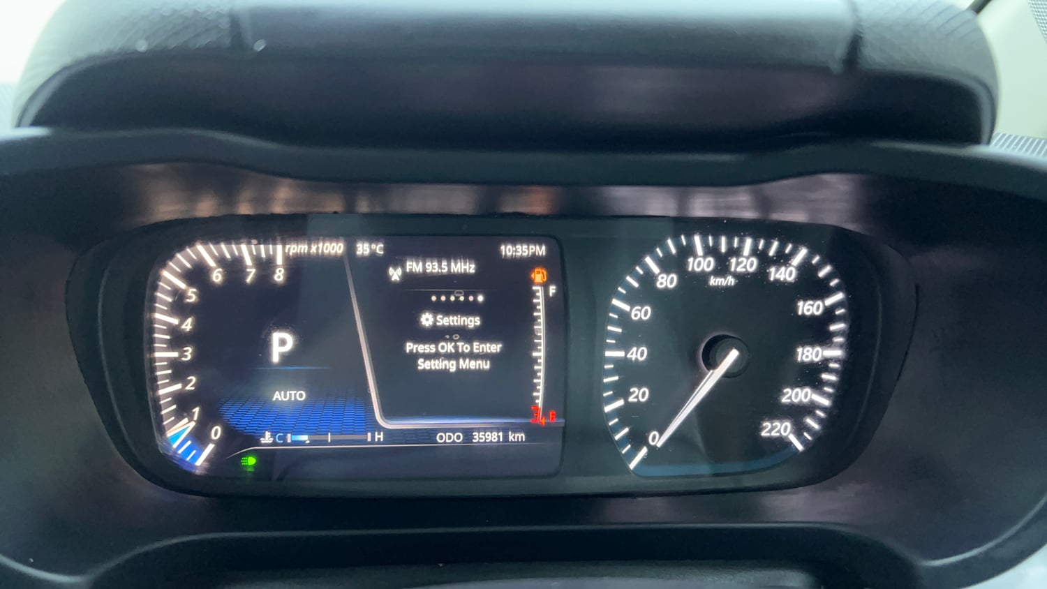 Used 2023 Tata Altroz XZA Plus Petrol Petrol Automatic interior CLUSTERMETER VIEW