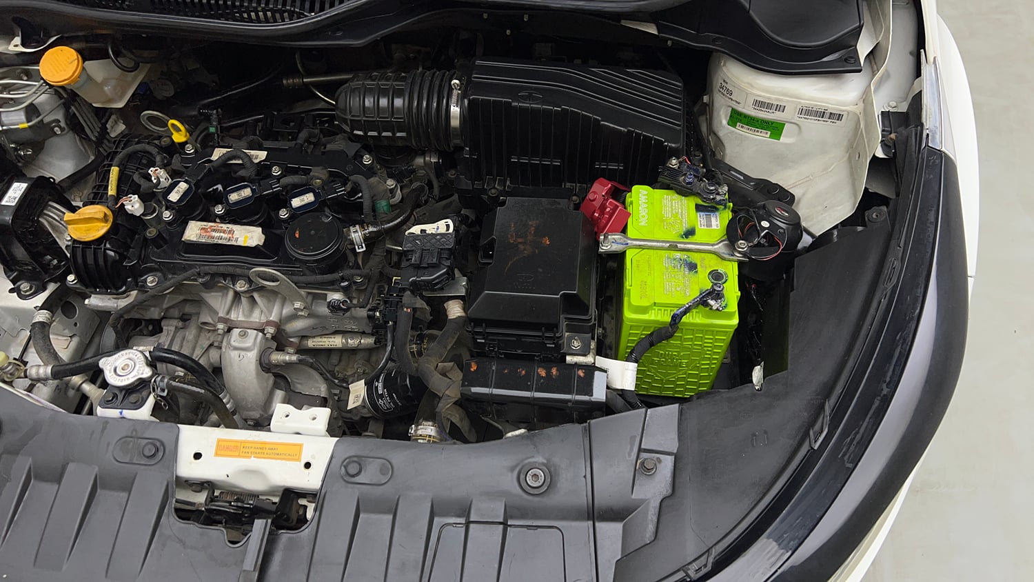 Used 2022 Tata Altroz XE Petrol Petrol Manual engine ENGINE LEFT SIDE VIEW