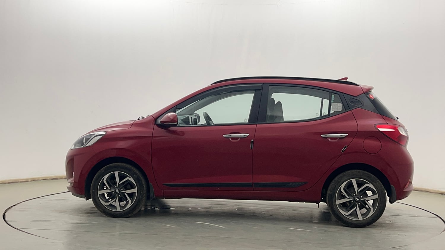 Used 2020 Hyundai Grand i10 Nios Asta AMT 1.2 Kappa VTVT Petrol Automatic exterior LEFT SIDE VIEW
