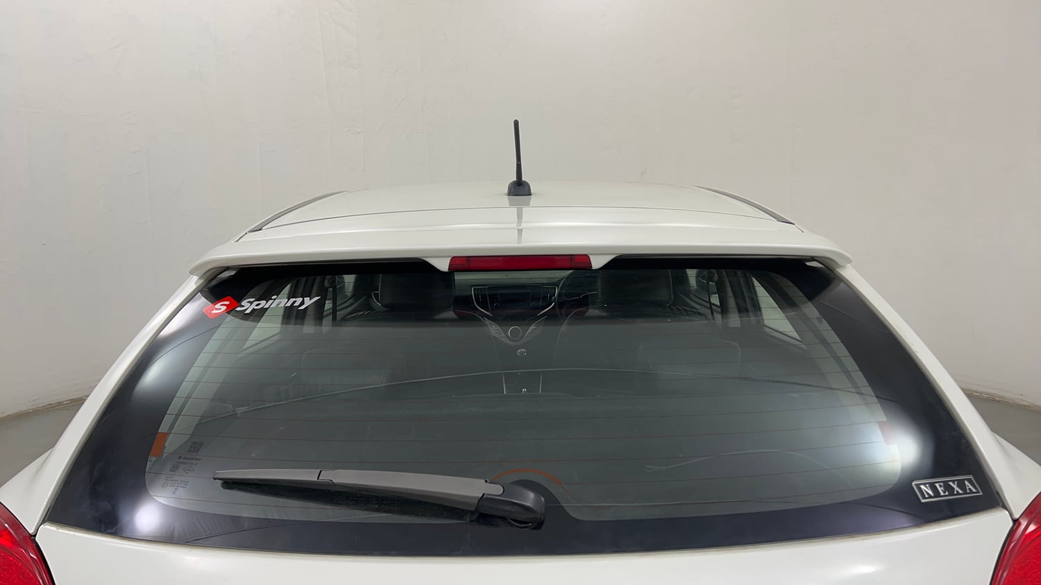 Used 2017 Maruti Suzuki Baleno Delta 1.2 Petrol Manual exterior BACK WINDSHIELD VIEW