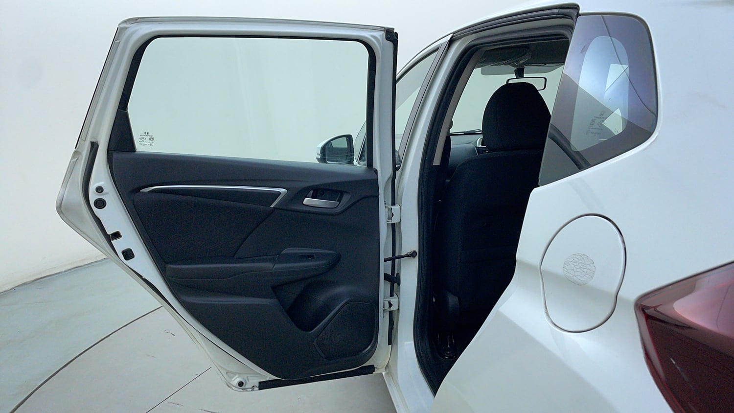 Used 2016 Honda Jazz VX Petrol Petrol Manual interior LEFT REAR DOOR OPEN VIEW