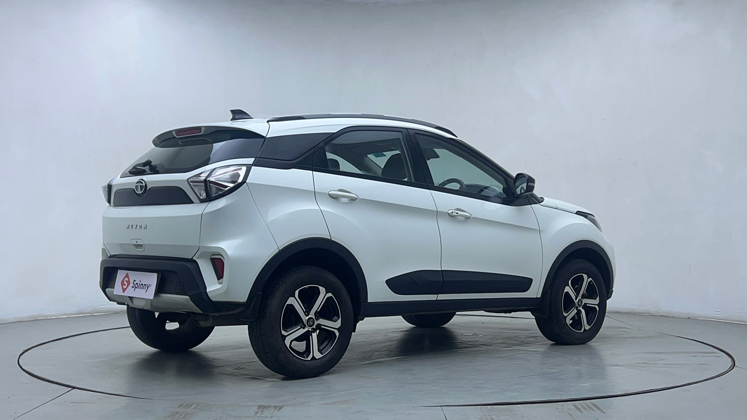 Used 2023 Tata Nexon XZA Plus (S) Petrol Automatic exterior RIGHT REAR CORNER VIEW