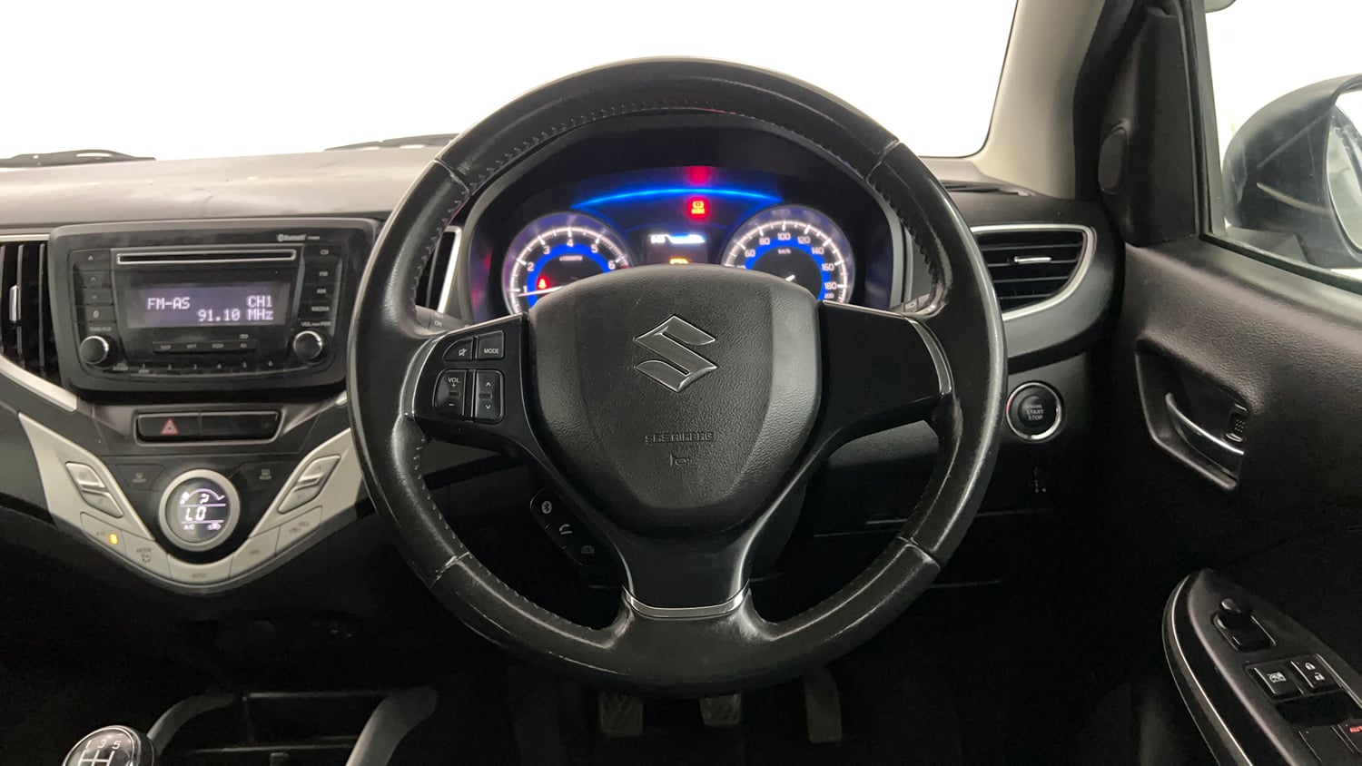 Used 2015 Maruti Suzuki Baleno Zeta 1.2 Petrol Manual interior STEERING VIEW