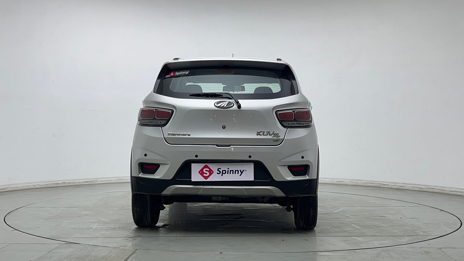 Used 2018 Mahindra KUV100 NXT K6 Plus 6 STR Petrol Manual exterior BACK VIEW