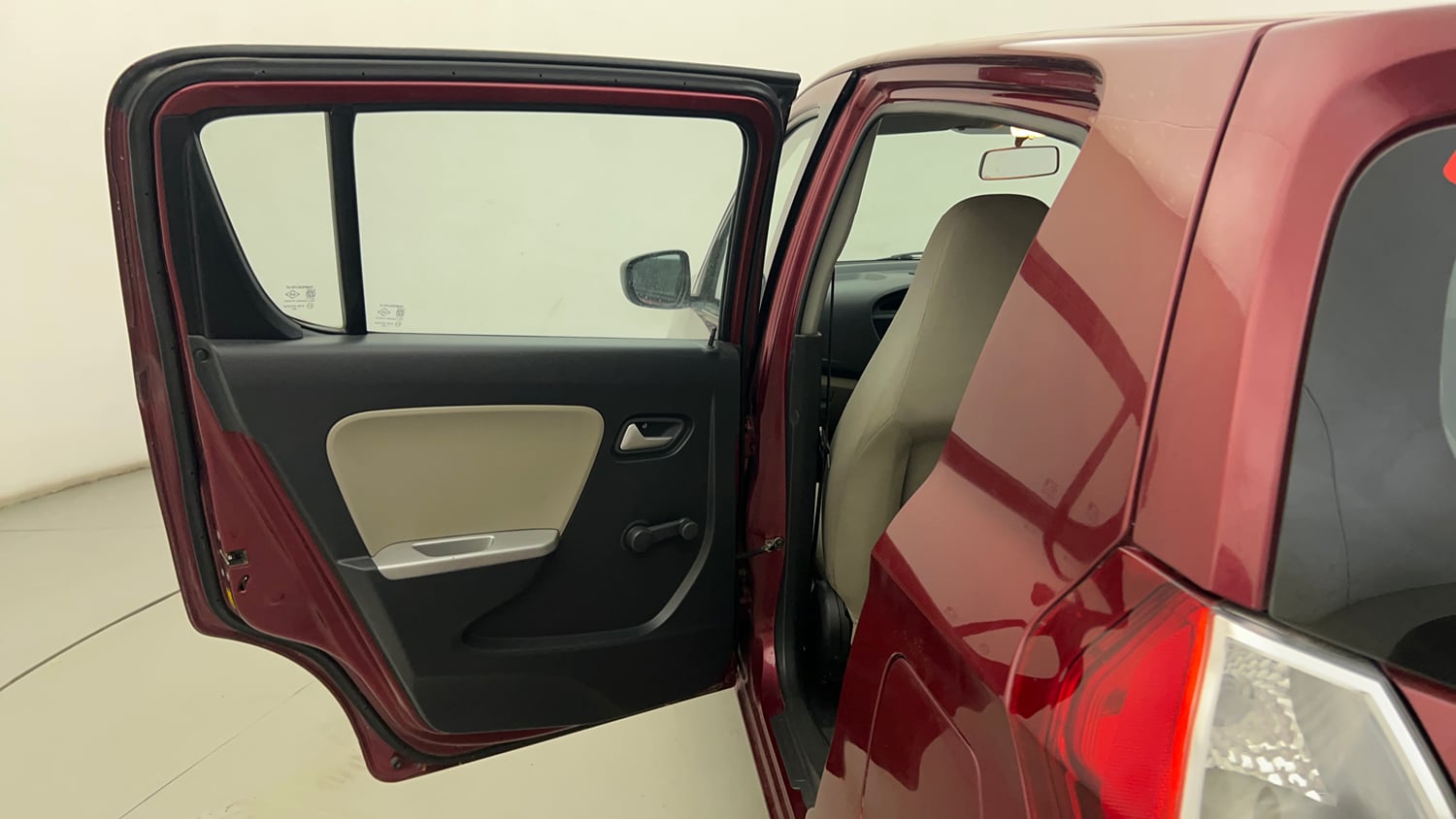 Used 2016 Maruti Suzuki Alto K10 VXi Petrol Manual interior LEFT REAR DOOR OPEN VIEW