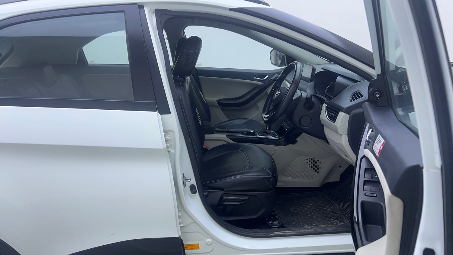 Used 2023 Tata Nexon XZA Plus (S) Petrol Automatic interior RIGHT SIDE FRONT DOOR CABIN VIEW